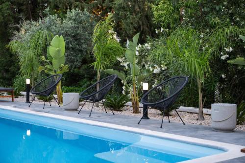 Kolam renang di atau dekat dengan My Green Eden in Rhodes