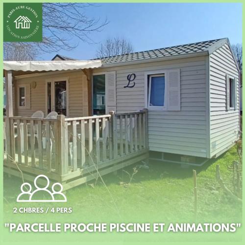 Mobilhome 4 personnes 2 chambres Camping 3 étoiles Ivry la Bataille