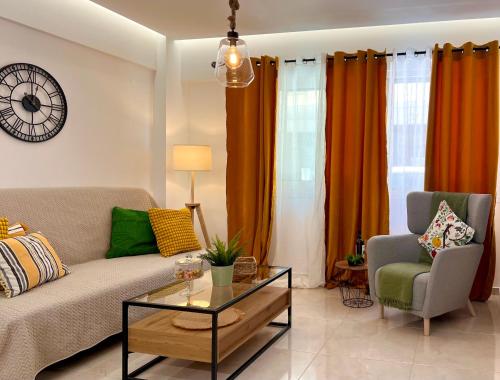 Ruang duduk di Paloma Luxury Suite