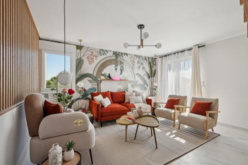 Maison cosy, neuve et lumineuse