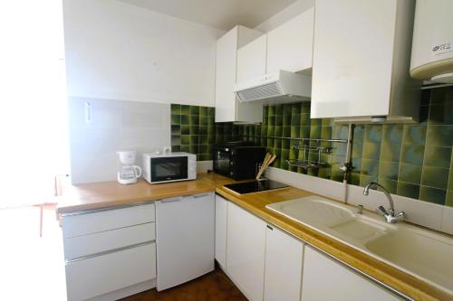 Studio Cabine en frond de mer