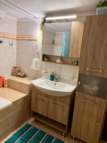 Koupelna v ubytování Villa Luna