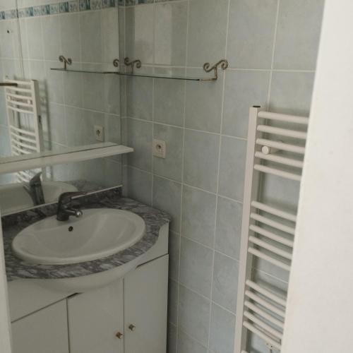 Koupelna v ubytování Chambre suite parentale 2
