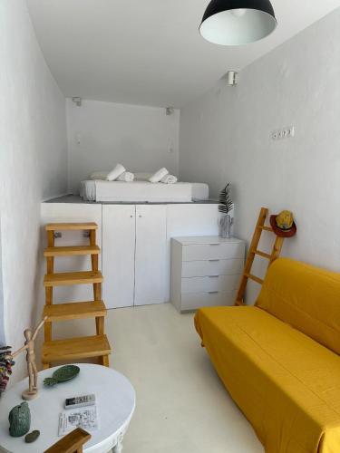 Χώρος καθιστικού στο Serenity Nest Serifos