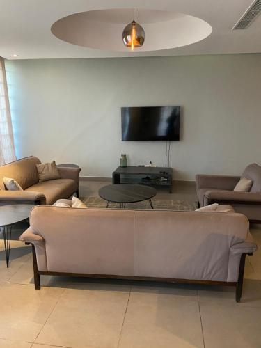 A television and/or entertainment centre at Iris loft