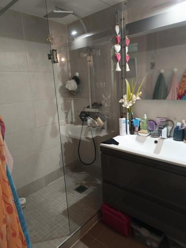Maison hauteur Nice tesisinde bir banyo