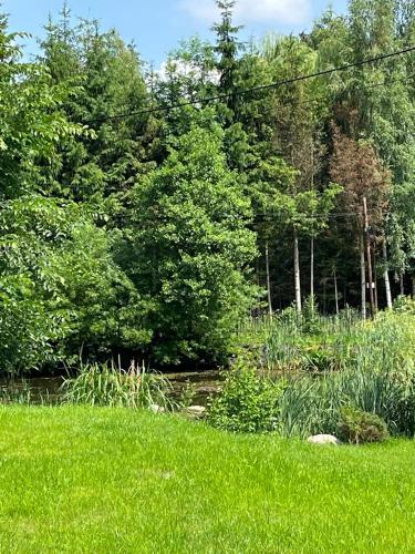 Zahrada ubytování Apartament przy Górze Witosza