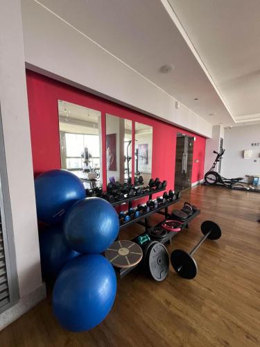 The fitness centre and/or fitness facilities at Iris loft