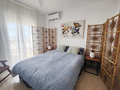 Giường trong phòng chung tại AP418 Villa Marivi