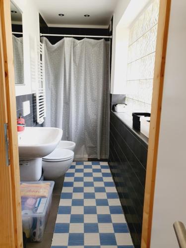 Ferienwohnung in Mölltalにあるベッド