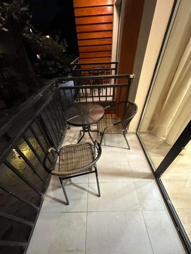 Un balcón o terraza en bakuriani Inn Family