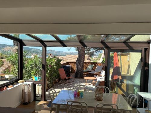 Et opholdsområde på Mazet de la calanque CAVALAIRE