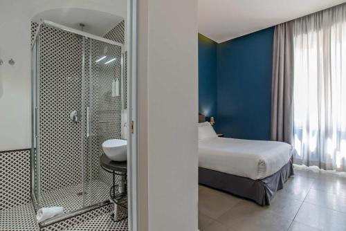 Koupelna v ubytování Boutique Hotel Metro 900
