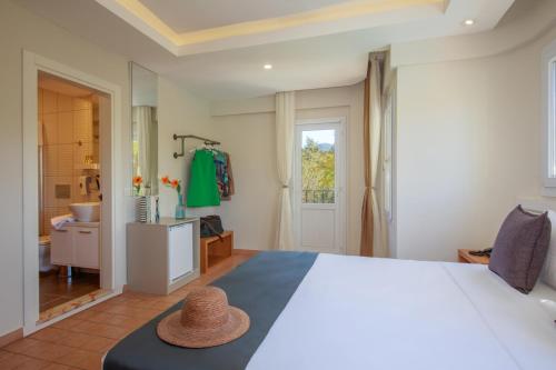 Katil atau katil-katil dalam bilik di No 14 HOTEL GÖCEK