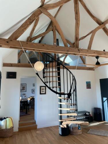 Φωτογραφία από το άλμπουμ του Chambres en loft privé dans la campagne σε Machiel