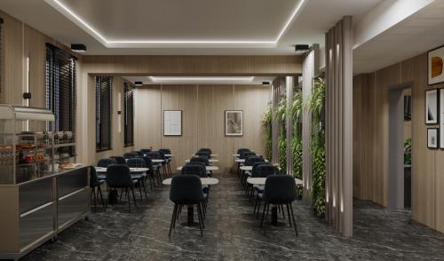 Restaurace v ubytování Art City Apartments & Hotel