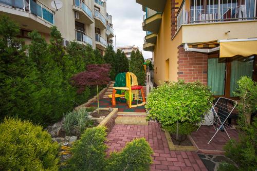 Zahrada ubytování JBH Hotel