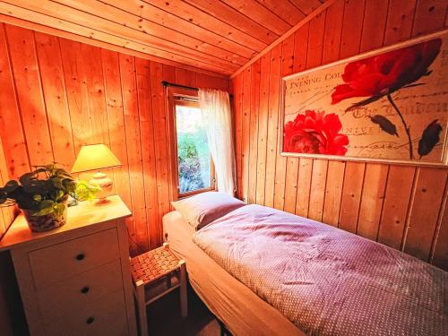 Ένα ή περισσότερα κρεβάτια σε δωμάτιο στο Holiday Home Tussebu by Interhome