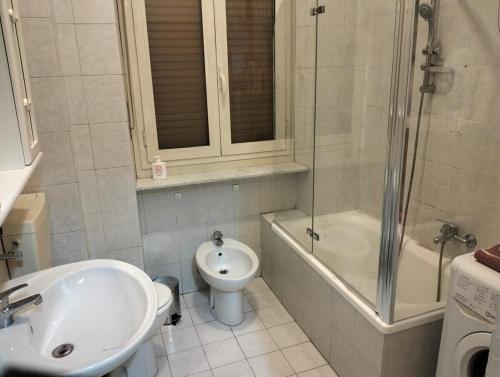 Koupelna v ubytování Appartamento Banfito