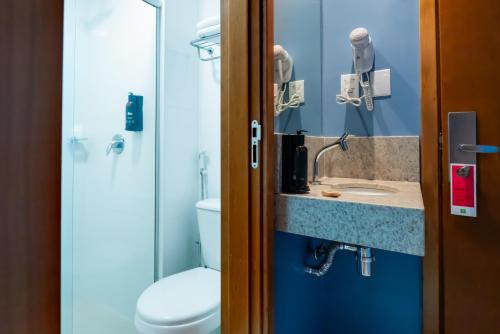Ibis Styles Belém Hangarにあるバスルーム