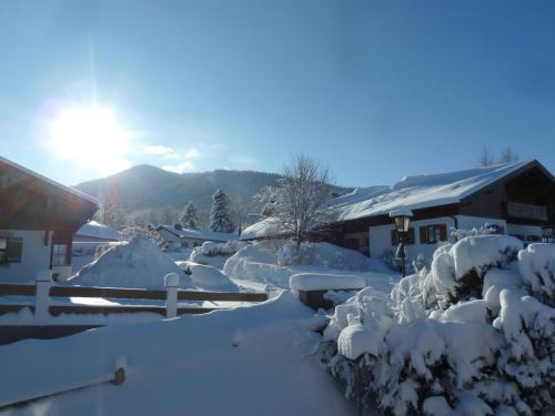 Το Ferienwohnung Anna τον χειμώνα