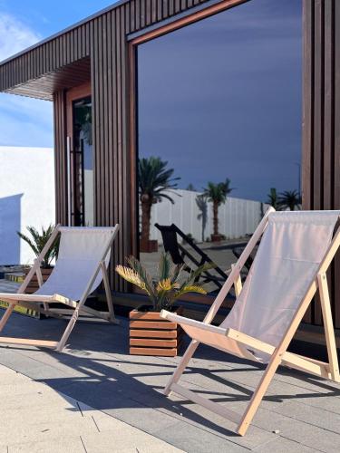 ウェバにあるDomki Piaskowa11 Palm Resort & Wellnessのギャラリーの写真