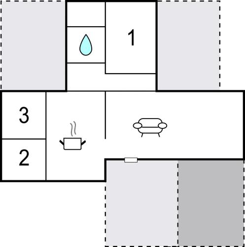 a block diagram of a periodic table with a water drop at Lovely Home In Tranekær With Sauna in Tranekær