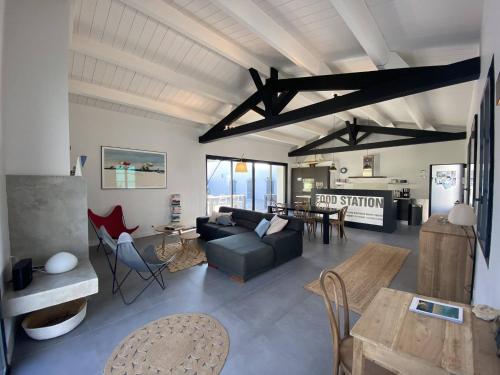 Et opholdsområde på La Villa de l Ancre Marine