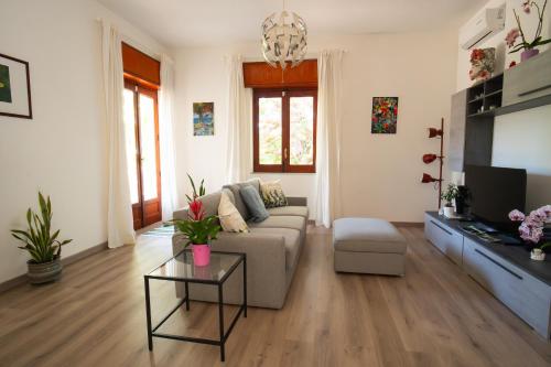Ruang duduk di Silvanae Apartment