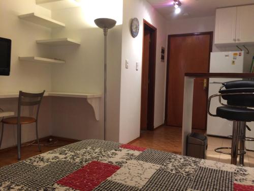 Dapur atau dapur kecil di Monoambiente En Arturo Prat