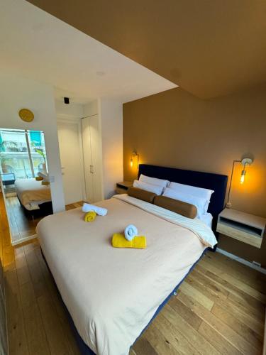 Ένα ή περισσότερα κρεβάτια σε δωμάτιο στο Foster Studio - Recoleta