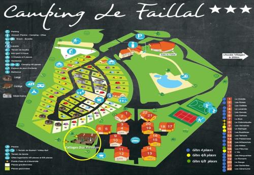 Gambar di galeri bagi camping le Faillal di Montpezat-de-Quercy