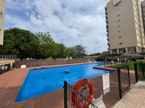 Appartment near beach with pool