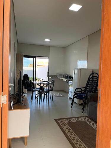 Posezení v ubytování Casa completa e aconchegante com fácil acesso ao aeroporto