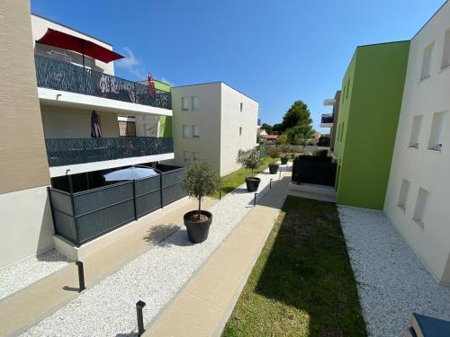 Studio des Pins, wifi, Parking