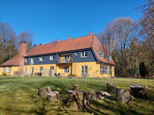 Budova, kde se bed and breakfast nachází