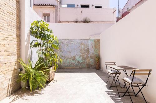 Apartamento2 para 4 huespedes con Patio y ducha Exterior