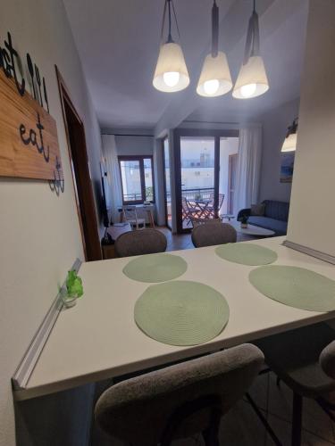Ruang duduk di Xatzis Apartment