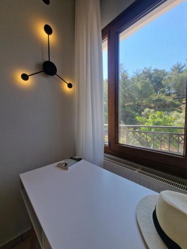 Katil atau katil-katil dalam bilik di Xatzis Apartment