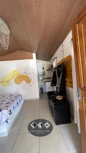 Postel nebo postele na pokoji v ubytování Paradise Camp