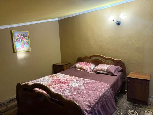 Postel nebo postele na pokoji v ubytování MM Family Resort Ijevan