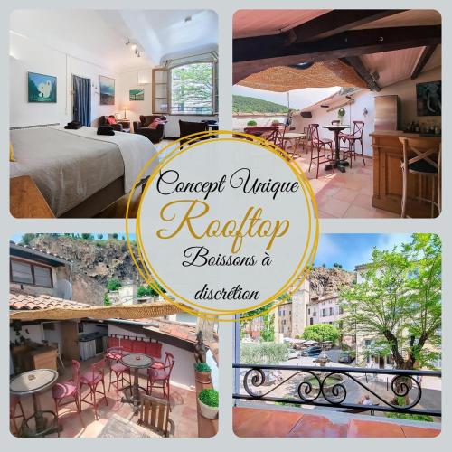 l'Azzuro, La Maison des Artistes, vue, Rooftop unique