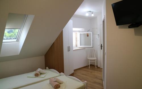 Koupelna v ubytování Studio Apartments & Rooms Lela, Sipan island