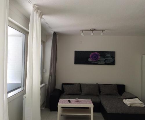 Χώρος καθιστικού στο Holiday Home Dee/Syre am Erlenhofsee
