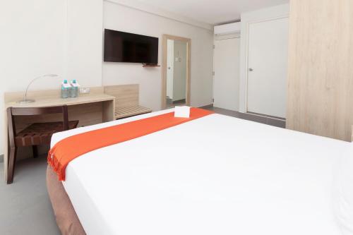 Postel nebo postele na pokoji v ubytování Casa Andina Standard Talara