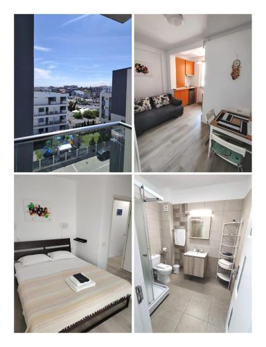 Posezení v ubytování Garsoniera Olivia - Amarilia Apartments