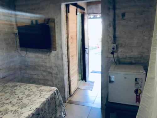 TV a/nebo společenská místnost v ubytování Paradise Camp