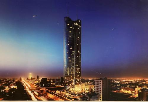 Udsigt til Riyadh eller udsigt til byen taget fra lejligheden