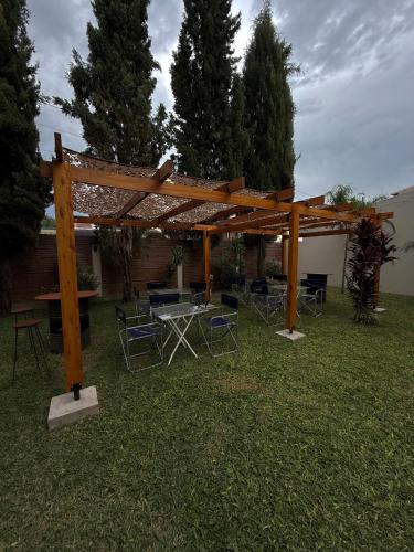 Jardin de l'établissement Hotel Escala Uno