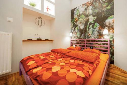 Posteľ alebo postele v izbe v ubytovaní Budget Apartment by Hi5-Kiraly 99
